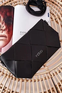 Best Nobo Torebka Kopertówka Z Odpinanym Paskiem NBAG-K1260 Czarna