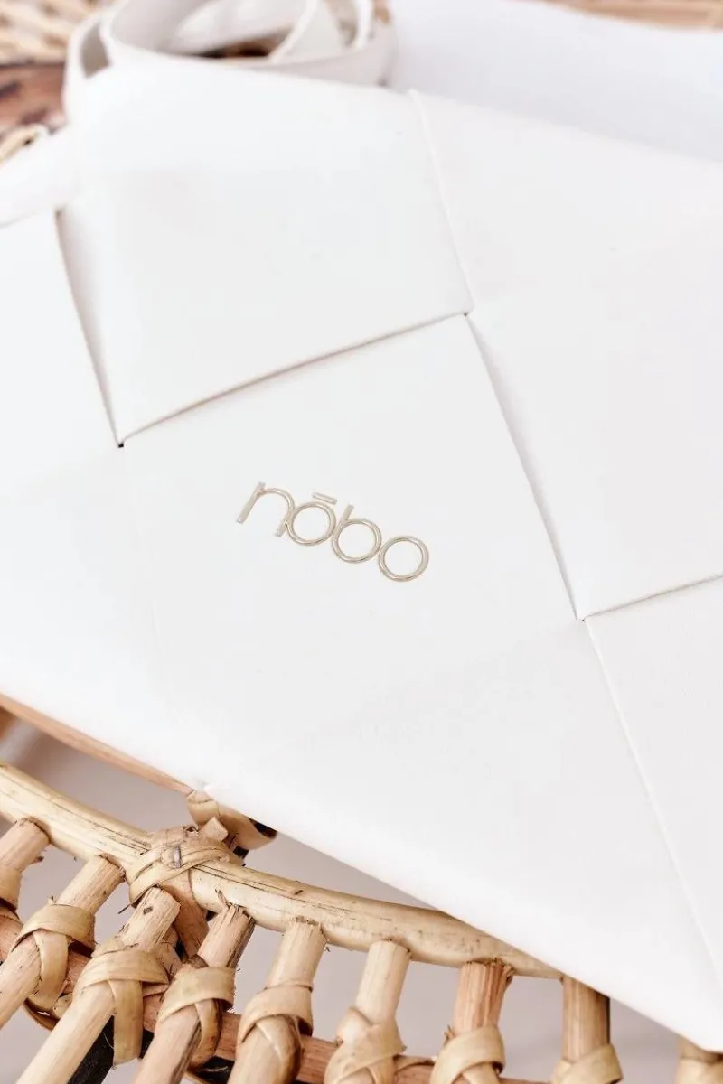 Clearance Nobo Torebka Kopertówka Z Odpinanym Paskiem NBAG-K1260 Biała
