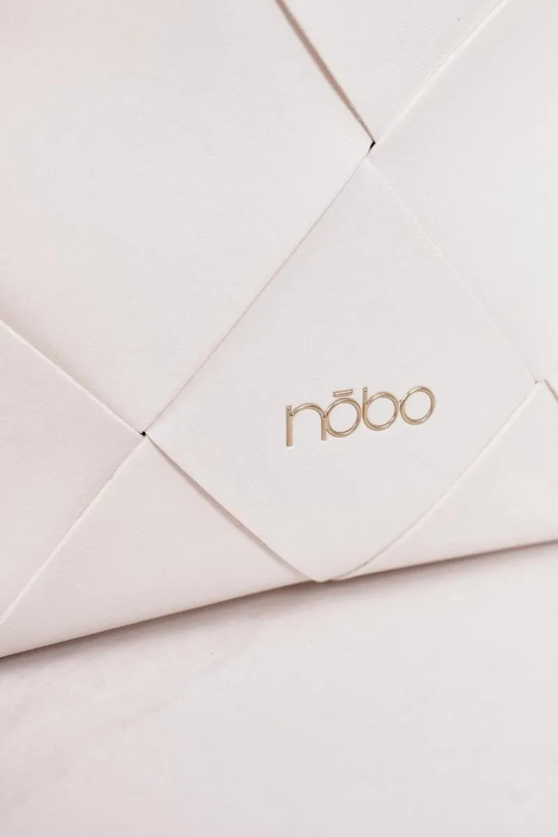 Clearance Nobo Torebka Kopertówka Z Odpinanym Paskiem NBAG-K1260 Biała