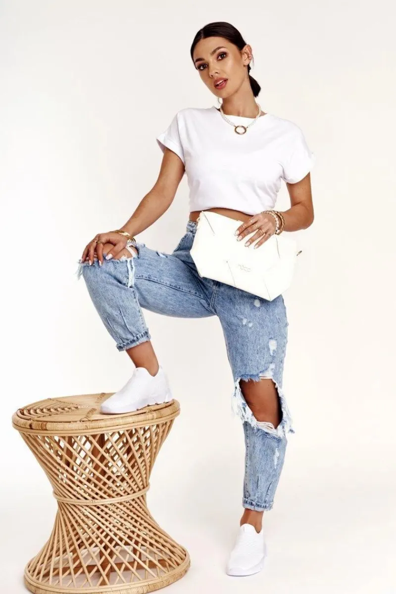 Clearance Nobo Torebka Kopertówka Z Odpinanym Paskiem NBAG-K1260 Biała