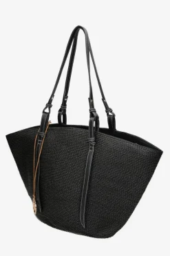 Best Torebka Koszyk XP0370-C020 Czarna Torebki Plażowe|Torebki Nobo