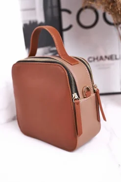 Torebki Nobo|Torebki Kuferki>Nobo Torebka Kuferek Listonoszka NBAG-J0860-C017 Brązowa