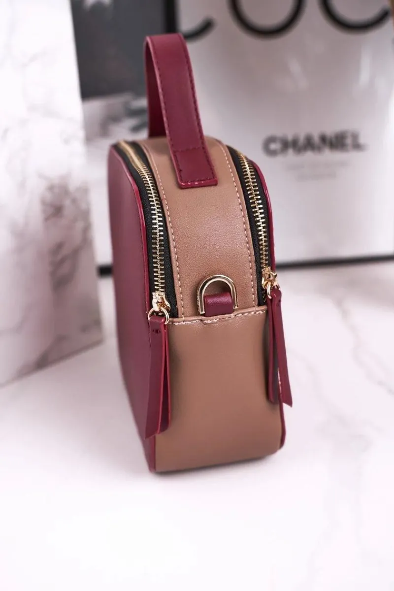 Online Nobo Torebka Kuferek Listonoszka NBAG-J0860-C005 Bordowa