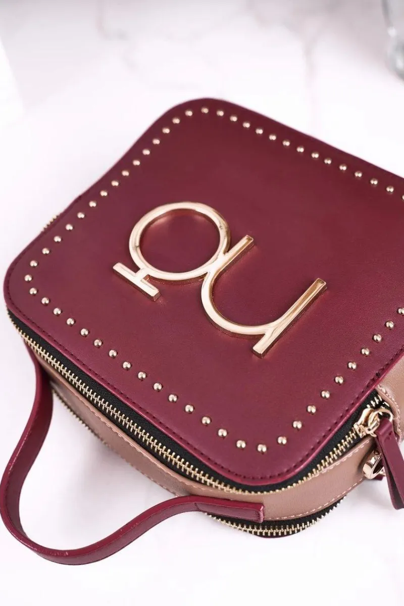 Online Nobo Torebka Kuferek Listonoszka NBAG-J0860-C005 Bordowa