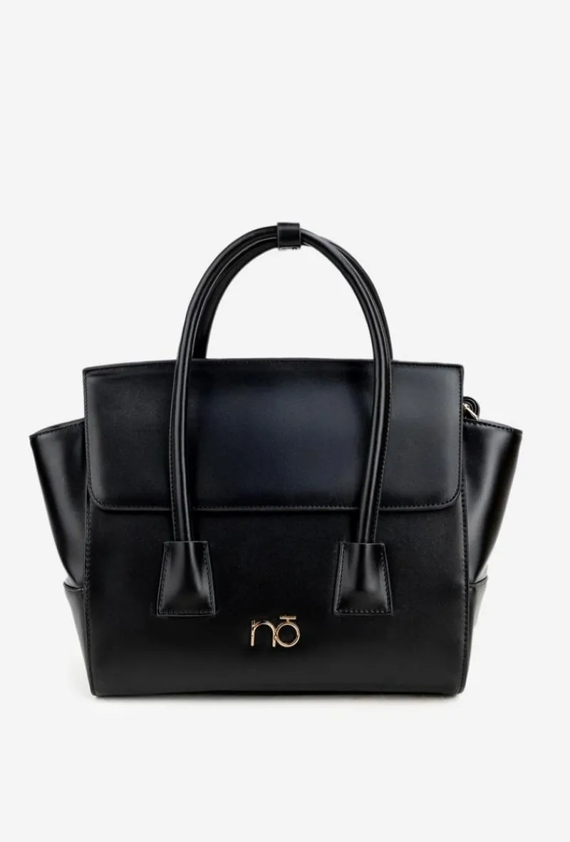 Discount Nobo Torebka Kuferek BAG5810-020 Czarna Czarny