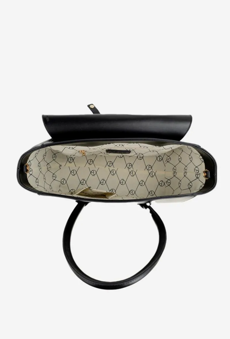 Discount Nobo Torebka Kuferek BAG5810-020 Czarna Czarny