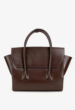 Outlet Torebka Kuferek BAG5810-M17 Czekoladowa Torebki Nobo|Torebki Kuferki