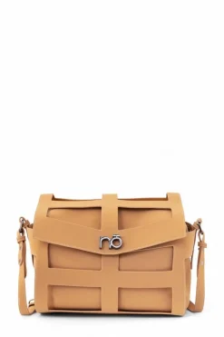 Torebki Nobo|Torebki Kuferki>Nobo Torebka Kuferek L4400-C015 Beżowa