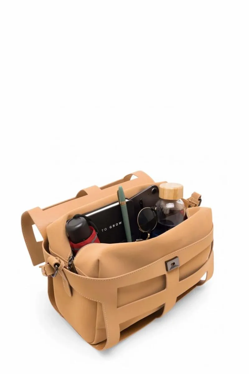 Torebki Nobo|Torebki Kuferki>Nobo Torebka Kuferek L4400-C015 Beżowa