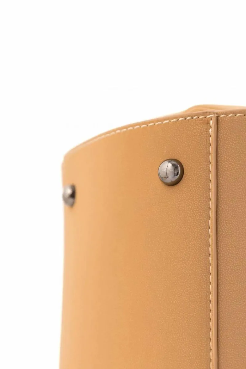 Torebki Nobo|Torebki Kuferki>Nobo Torebka Kuferek L4400-C015 Beżowa