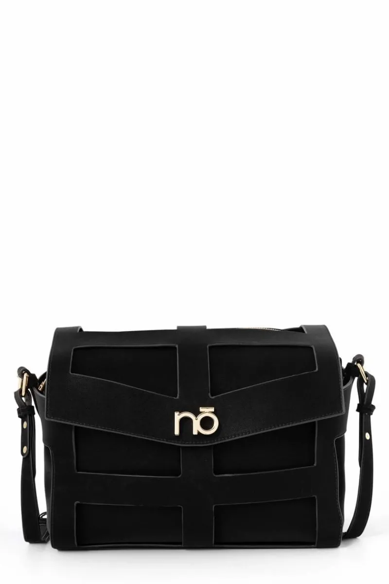 New Torebka Kuferek L4400-C020 Czarna Torebki Nobo|Torebki Kuferki