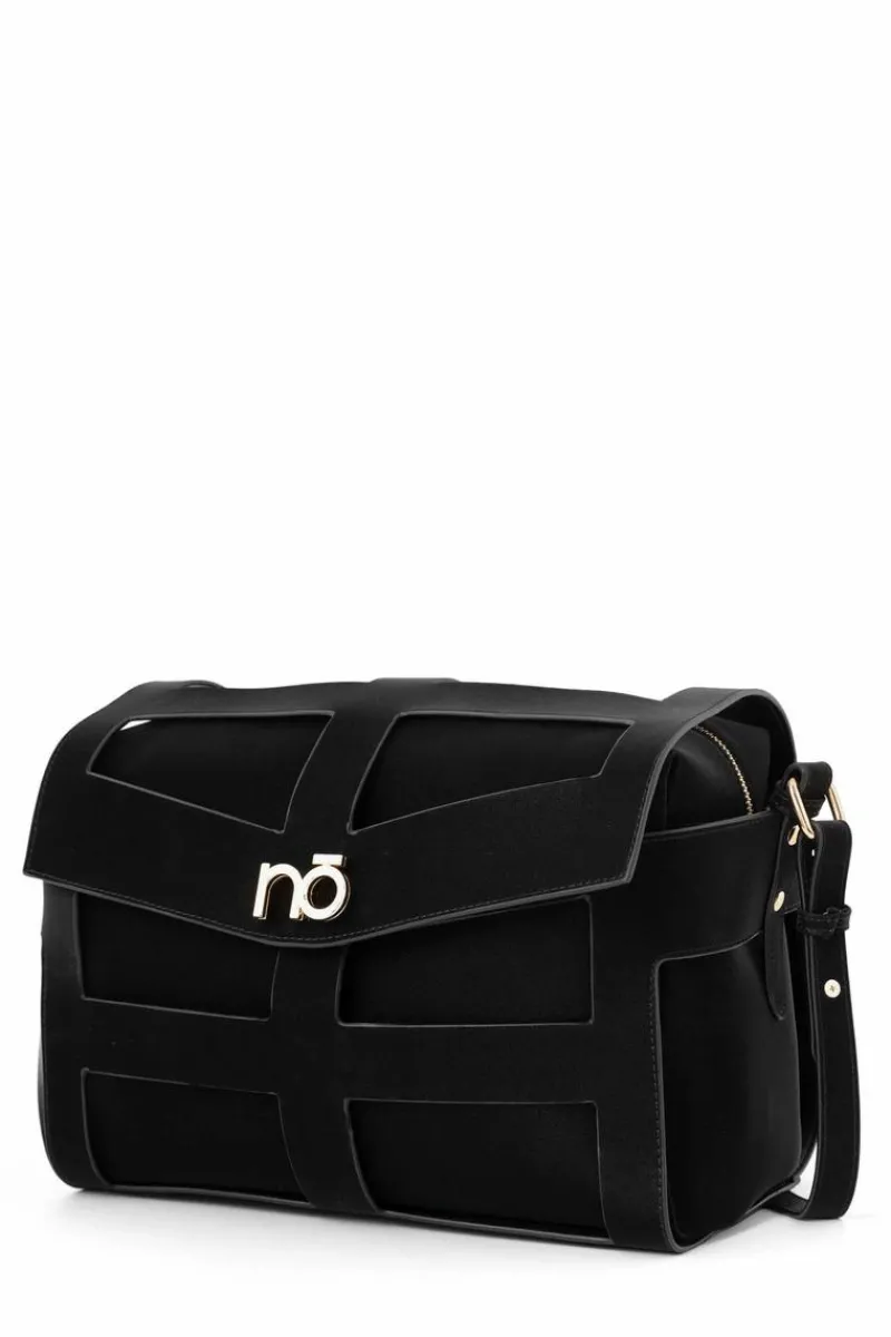 New Torebka Kuferek L4400-C020 Czarna Torebki Nobo|Torebki Kuferki