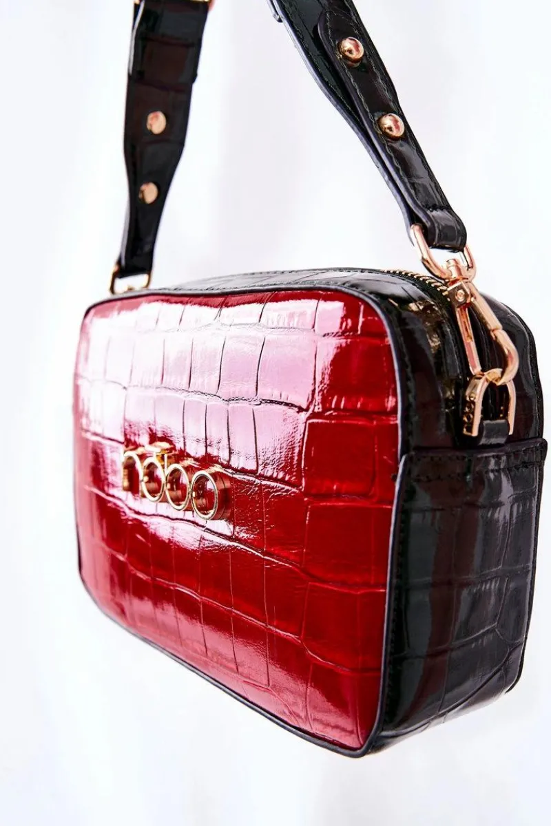 Torebki Kuferki>Nobo Torebka Kuferek NBAG-L1740-CM05 Czerwona