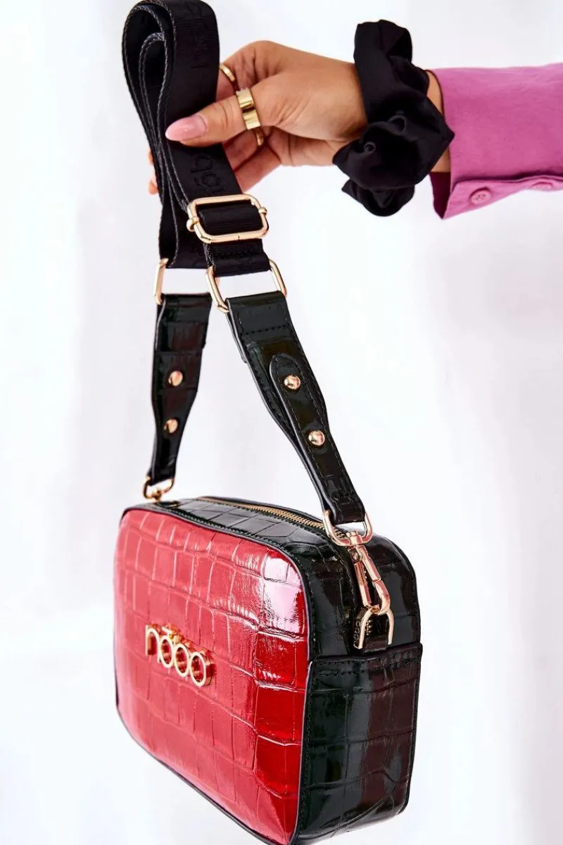 Torebki Kuferki>Nobo Torebka Kuferek NBAG-L1740-CM05 Czerwona