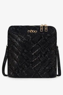 New Nobo Torebka Kuferek Zwierzęcy Wzór NBAG-R3200-C019 Ciemnoszara