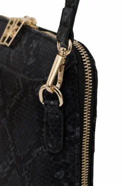 New Nobo Torebka Kuferek Zwierzęcy Wzór NBAG-R3200-C019 Ciemnoszara