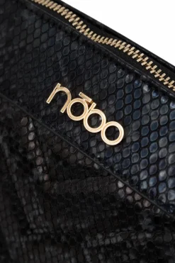 New Nobo Torebka Kuferek Zwierzęcy Wzór NBAG-R3200-C019 Ciemnoszara