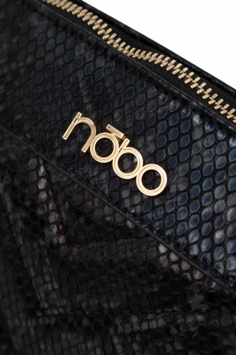 New Nobo Torebka Kuferek Zwierzęcy Wzór NBAG-R3200-C019 Ciemnoszara