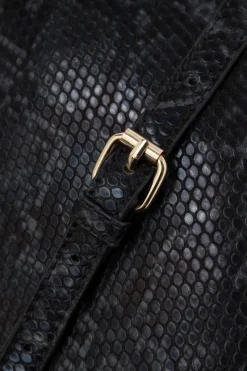 New Nobo Torebka Kuferek Zwierzęcy Wzór NBAG-R3200-C019 Ciemnoszara