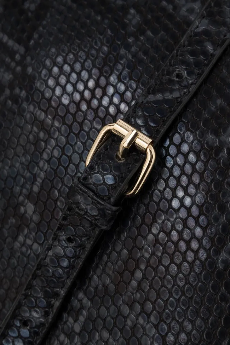 New Nobo Torebka Kuferek Zwierzęcy Wzór NBAG-R3200-C019 Ciemnoszara