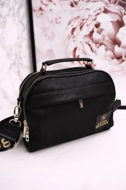 Clearance Boto Torebka Listonoszka Kuferek LAURA BIAGGI Czarna