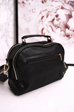 Clearance Boto Torebka Listonoszka Kuferek LAURA BIAGGI Czarna