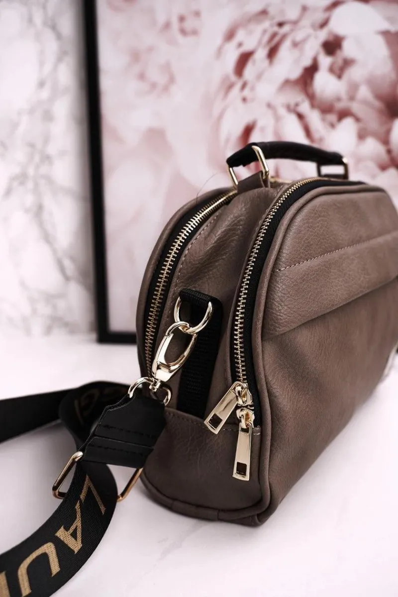 Torebki Kuferki|Torebki Klasyczne>Boto Torebka Listonoszka Kuferek LAURA BIAGGI Beżowa