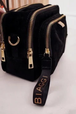 Online Torebka Listonoszka Kuferek LAURA BIAGGI Czarna Torebki Kuferki|Listonoszki