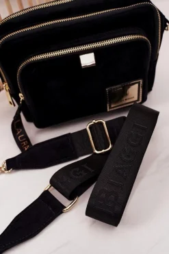 Online Torebka Listonoszka Kuferek LAURA BIAGGI Czarna Torebki Kuferki|Listonoszki