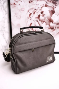 Clearance Boto Torebka Listonoszka Kuferek LAURA BIAGGI Szara