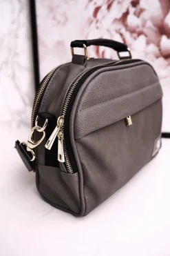 Clearance Boto Torebka Listonoszka Kuferek LAURA BIAGGI Szara