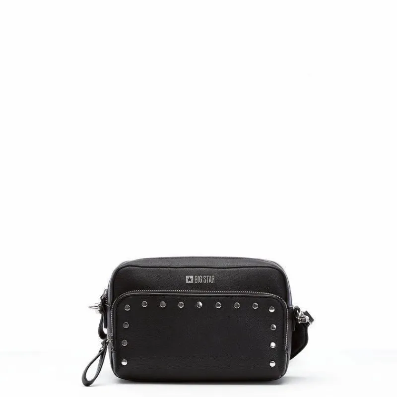 Torebki Kuferki|Listonoszki>Big Star Shoes Torebka Listonoszka Kuferek Big Star GG574159 Czarna