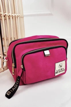 Clearance Boto Torebka Listonoszka Kuferek LAURA BIAGGI Różowa