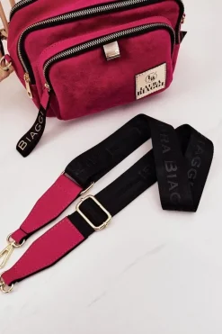 Clearance Boto Torebka Listonoszka Kuferek LAURA BIAGGI Różowa