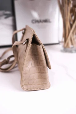 Torebki Monnari|Listonoszki>Monnari Torebka Listonoszka BAG5450-015 Beżowa Print Zwierzęcy