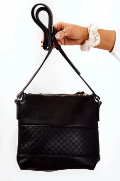 Online Monnari Torebka Listonoszka A360-020 Czarna