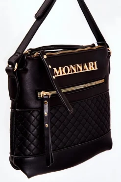 Online Monnari Torebka Listonoszka A360-020 Czarna