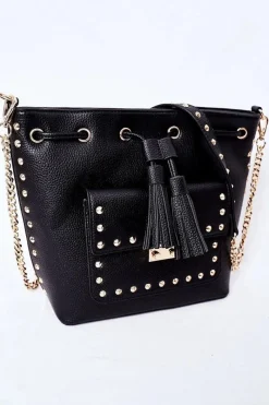 Torebki Nobo|Torebki Klasyczne>Nobo Torebka Listonoszka Na Łańcuszku K4090 Czarna