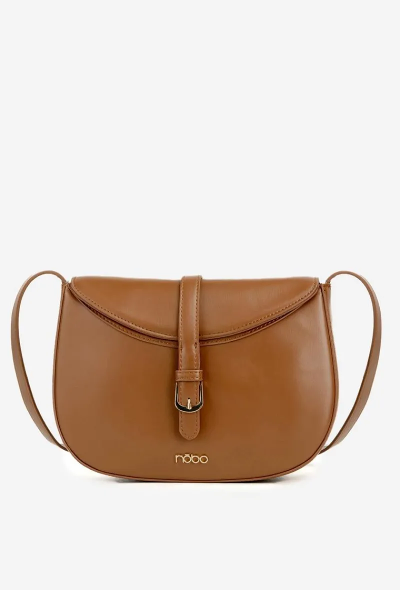 Torebki Nobo|Torebki Klasyczne>Nobo Torebka Listonoszka BAG5780-M17 Jasnobrązowa Brązowy