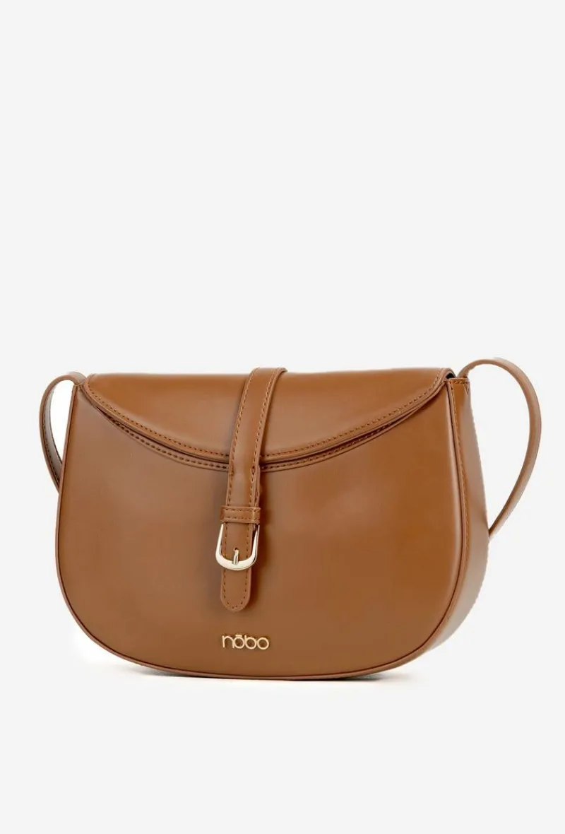 Torebki Nobo|Torebki Klasyczne>Nobo Torebka Listonoszka BAG5780-M17 Jasnobrązowa Brązowy