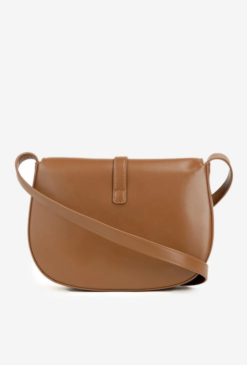 Torebki Nobo|Torebki Klasyczne>Nobo Torebka Listonoszka BAG5780-M17 Jasnobrązowa Brązowy