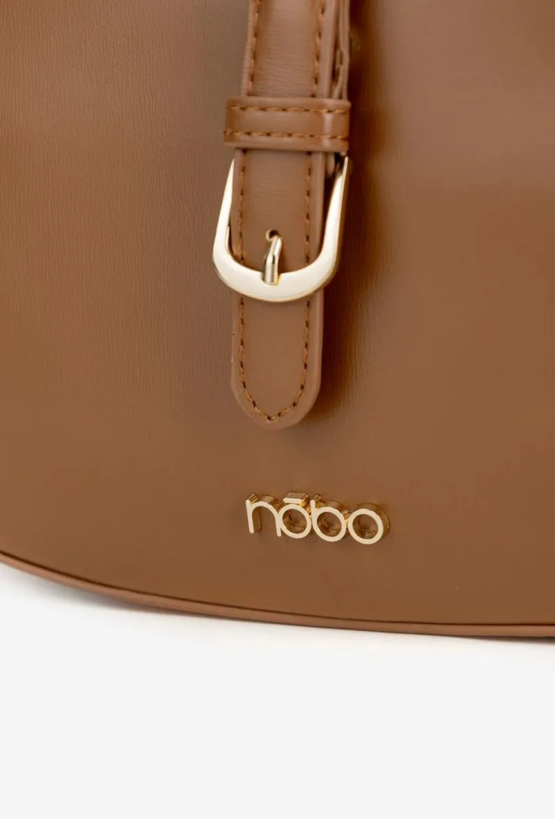 Torebki Nobo|Torebki Klasyczne>Nobo Torebka Listonoszka BAG5780-M17 Jasnobrązowa Brązowy