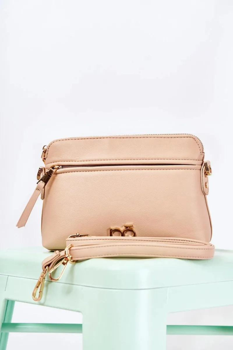 Torebki Nobo|Torebki Klasyczne>Nobo Torebka Listonoszka M3650-C015 Beżowa