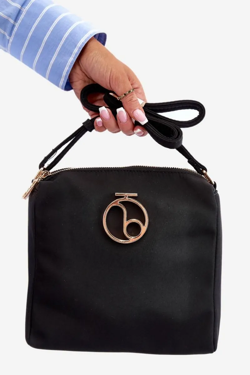 Torebki Nobo|Torebki Klasyczne>Nobo Torebka Listonoszka BAGP283-K020 Czarna