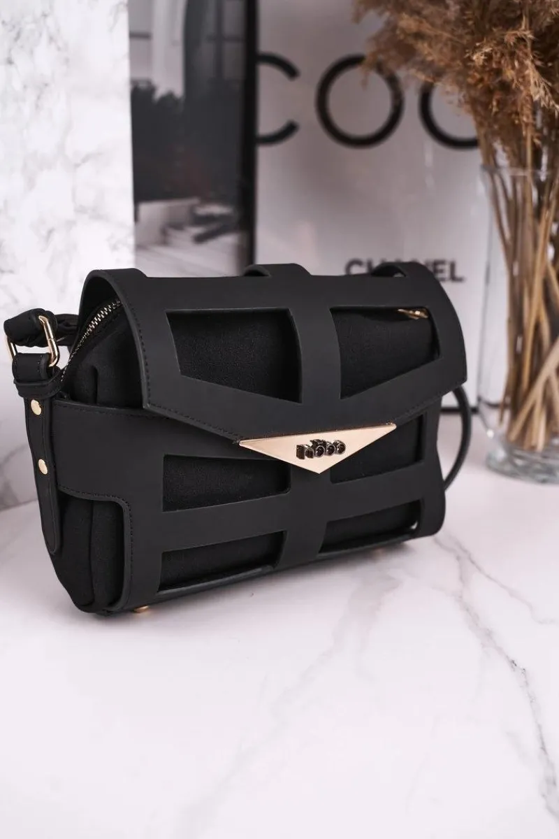 Torebki Nobo|Listonoszki>Nobo Torebka Listonoszka NBAG-H4201-C020 Czarna Matowa