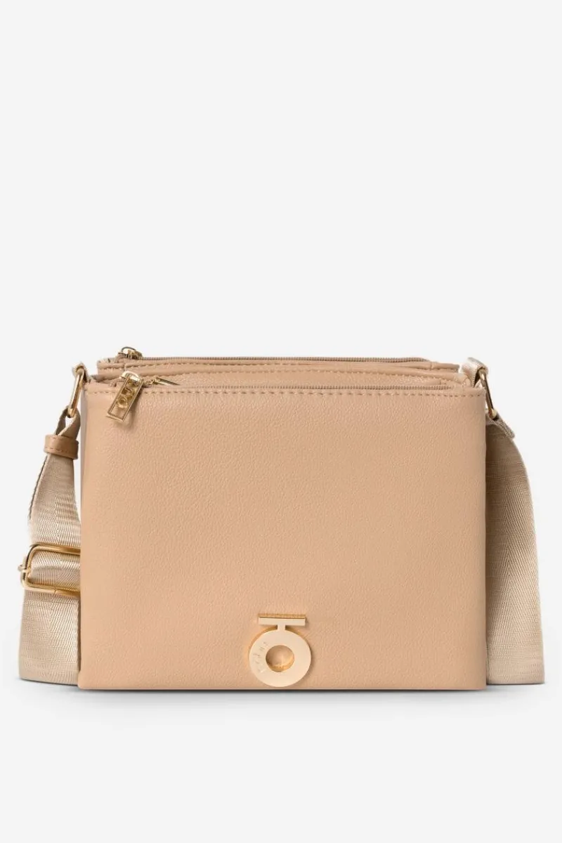 Clearance Torebka Listonoszka BAGP220-K015 Brązowa Torebki Nobo|Torebki Klasyczne