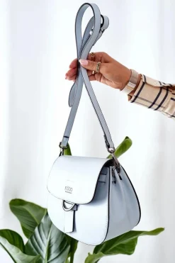 Outlet Nobo Torebka Listonoszka G0360 Jasnoniebieska