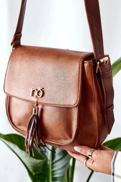 Torebki Nobo|Listonoszki>Nobo Torebka Listonoszka L1420 Karmelowa