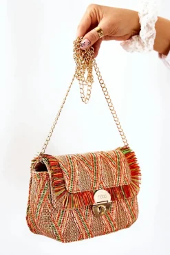 Discount Nobo Torebka Listonoszka M3100-CM03 Pomarańczowa