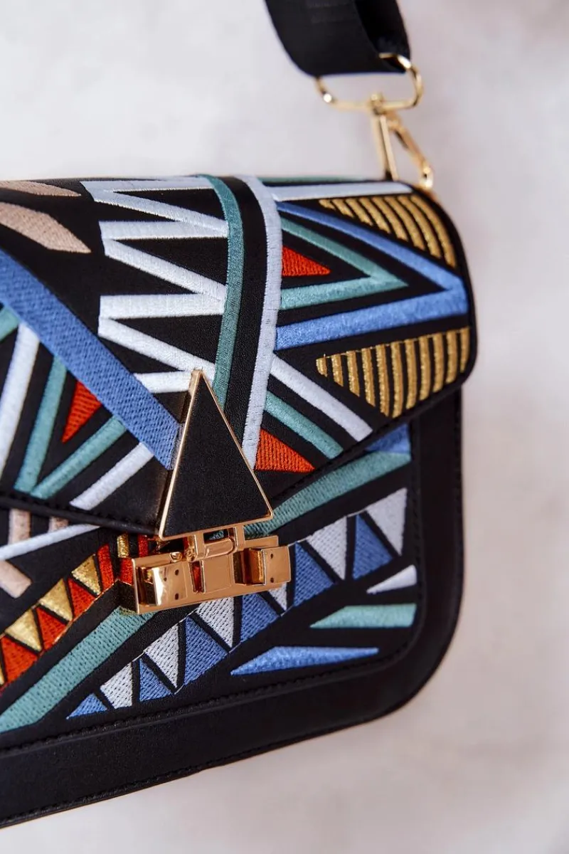 Hot Torebka Listonoszka M1320-C020 Czarna Torebki Nobo|Torebki Kuferki